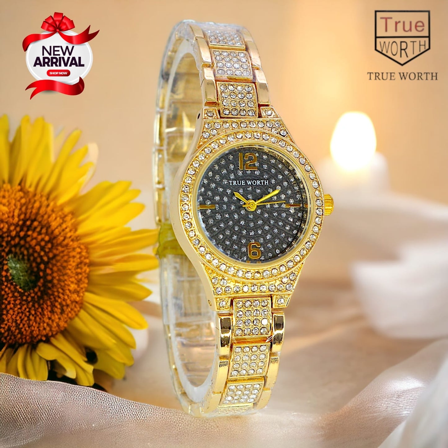 True Worth Women's Elegant Watch