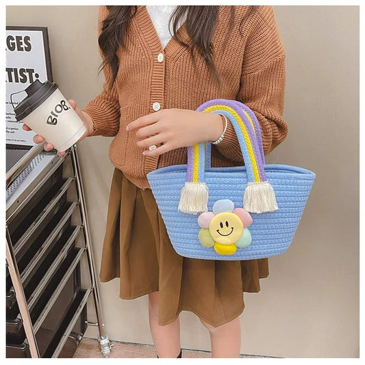 Sunflower Bucket Shape Bag