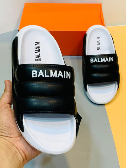 Balmain Slippers | Luxury Comfort Redefined