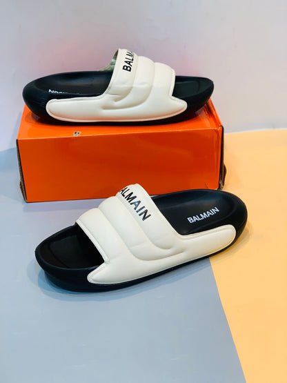 Balmain Slippers | Luxury Comfort Redefined