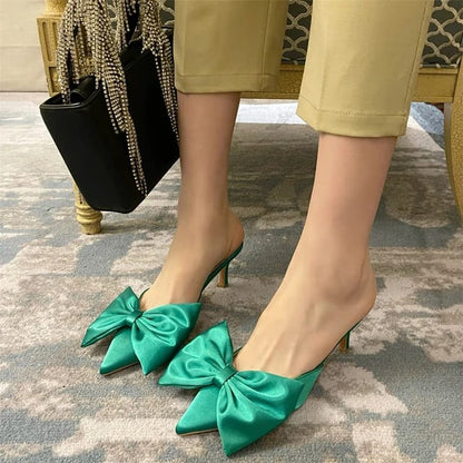 Zara Big Bow Heel – Exclusive High Heels with Bold Elegance