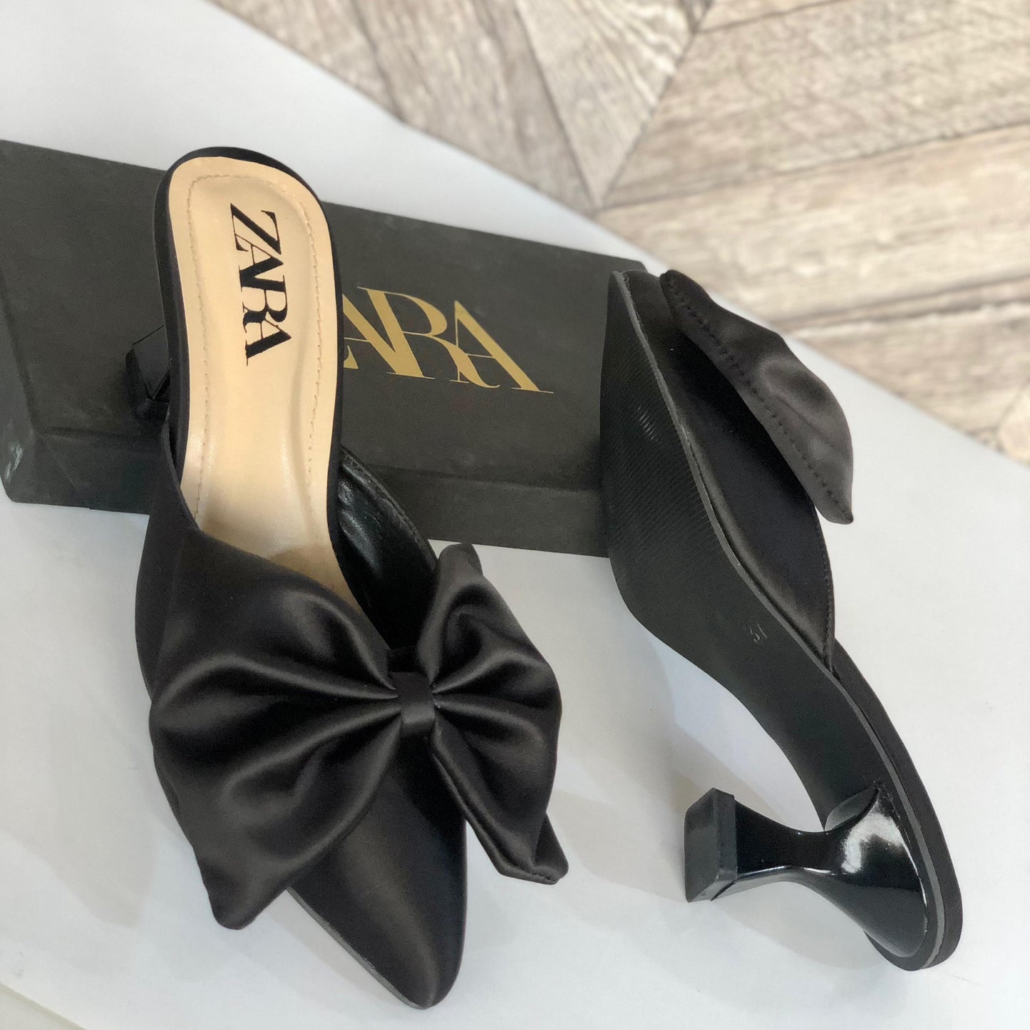 Zara Big Bow Heel – Exclusive High Heels with Bold Elegance