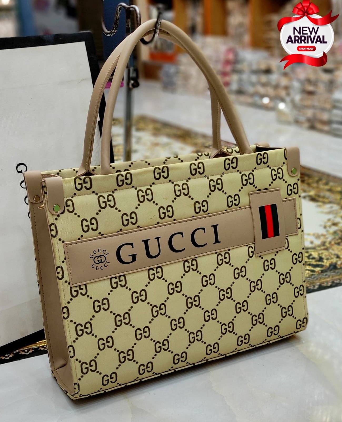 Gucci & Dior-Inspired Tote Bags – Elegant & Spacious