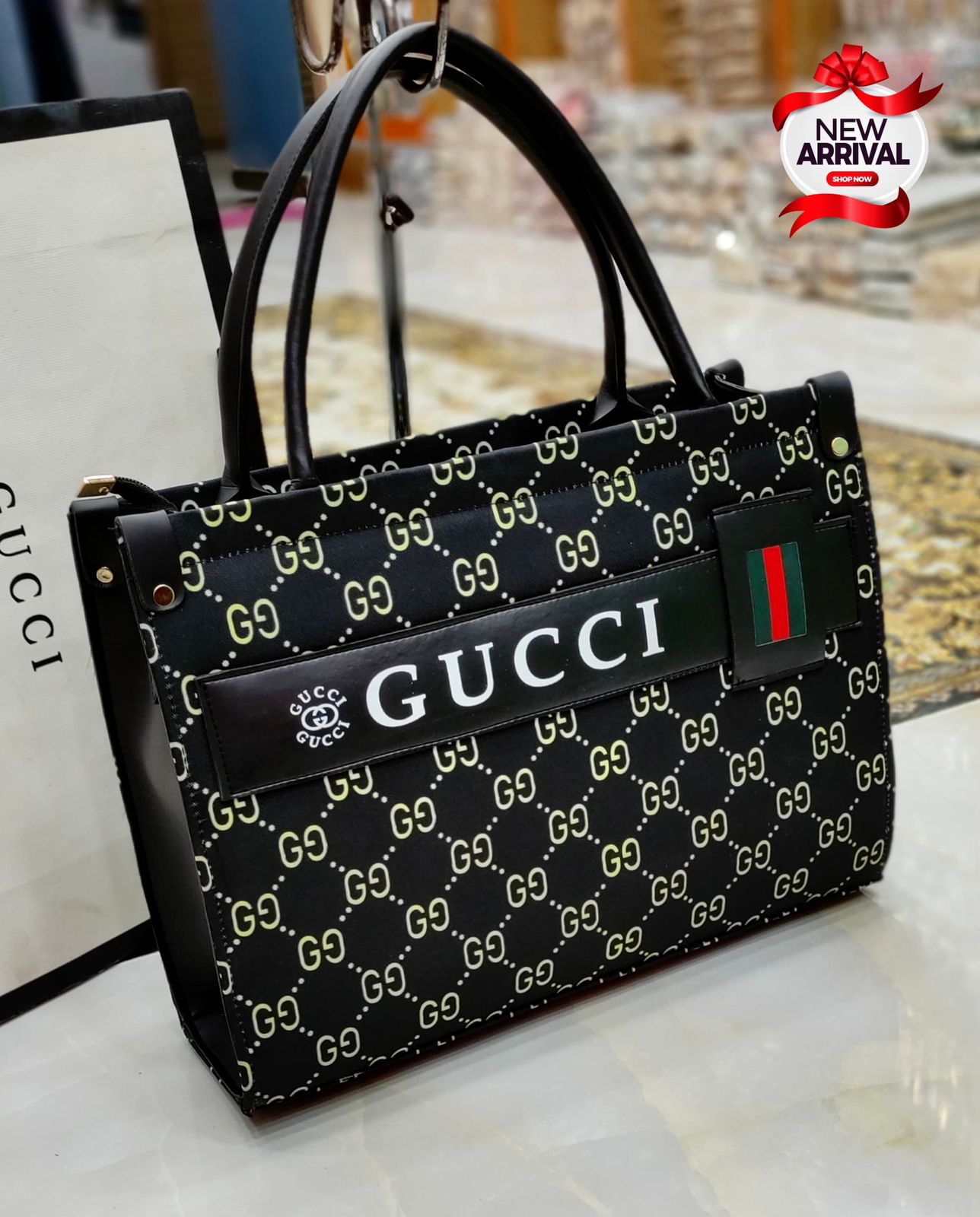 Gucci & Dior-Inspired Tote Bags – Elegant & Spacious