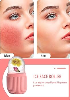 Silicone Ice Roller for Face and Body - Skin Care Tool 2024