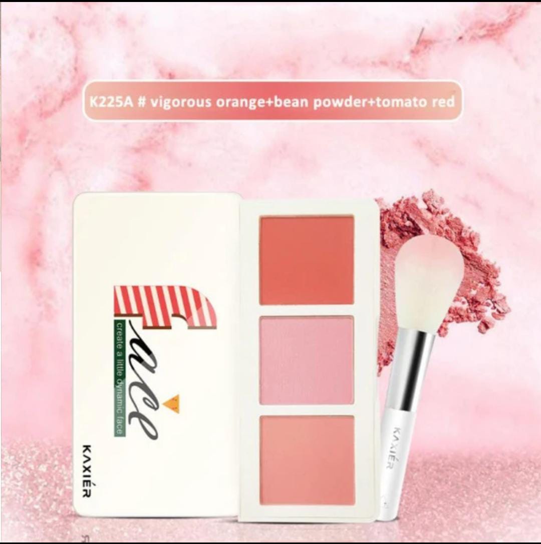 Blush On Kit with Brush: Elevate Your Makeup Game with Perfect Cheeks