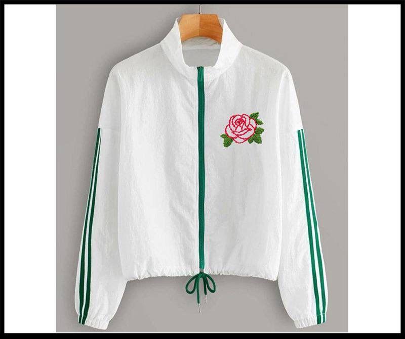 Embroidery Fleece Jacket with Adjustable Doori Sleeve Strips - Winter Collection 2024