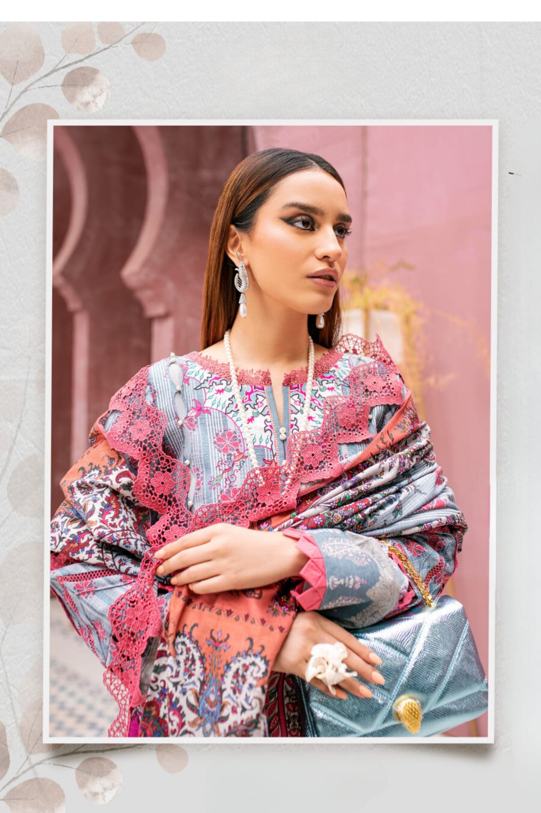 Grande Digital Printed Khaddar 3-Piece Collection by JADE x FIRDOUS – 100% Original Stock