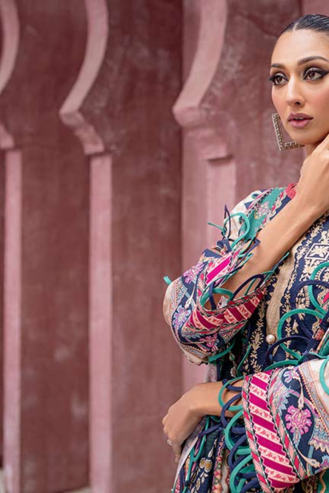 Grande Digital Printed Khaddar 3-Piece Collection by JADE x FIRDOUS – 100% Original Stock