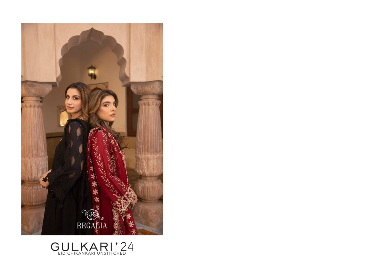 Flat 20% Off - GULKARI '24 Eid Chikankari Unstitched Collection by Regalia Textile | Luxury Pakistani Festive Wear 2024