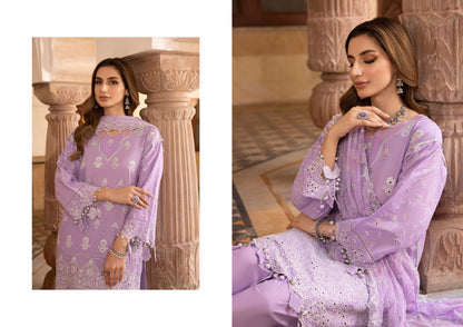 Flat 20% Off - GULKARI '24 Eid Chikankari Unstitched Collection by Regalia Textile | Luxury Pakistani Festive Wear 2024