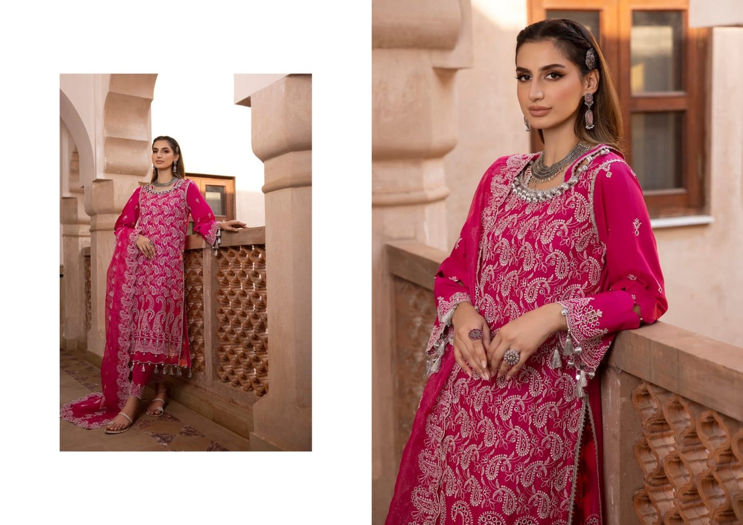 Flat 20% Off - GULKARI '24 Eid Chikankari Unstitched Collection by Regalia Textile | Luxury Pakistani Festive Wear 2024