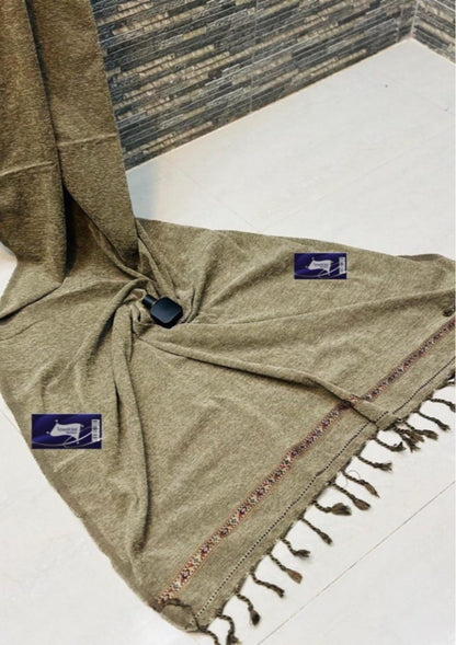 Luxury Velvet Winter Shawls for Men by Tawakal Fabrics | Premium Wool Velvet Shawl Collection 2024