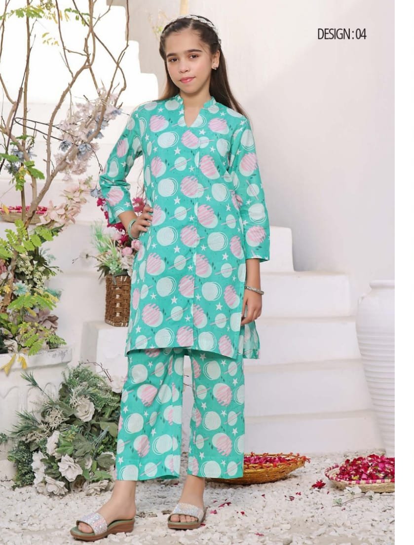 Flat 25% Off on MALU RANI Kids’ 2-Piece Unstitched Collection by Moosa Jee 2024 | Luxury Girls' Clothing & Festive Wear