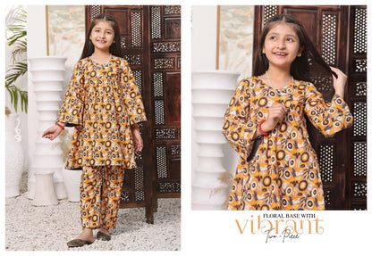 Flat 25% Off on MALU RANI Kids’ 2-Piece Unstitched Collection by Moosa Jee 2024 | Luxury Girls' Clothing & Festive Wear