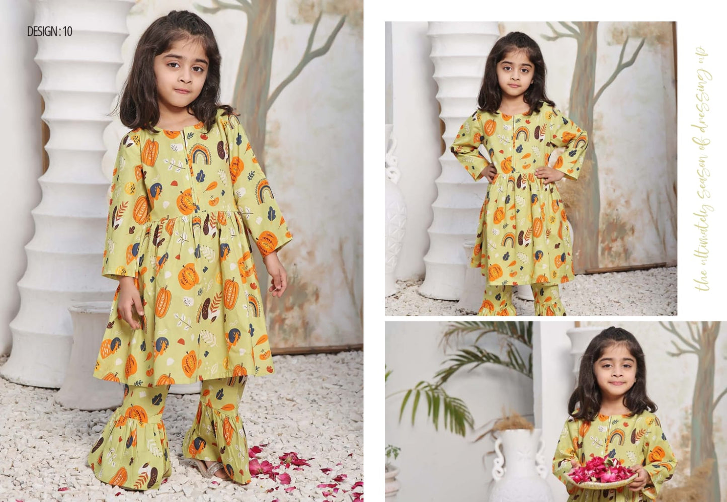 Flat 25% Off on MALU RANI Kids’ 2-Piece Unstitched Collection by Moosa Jee 2024 | Luxury Girls' Clothing & Festive Wear