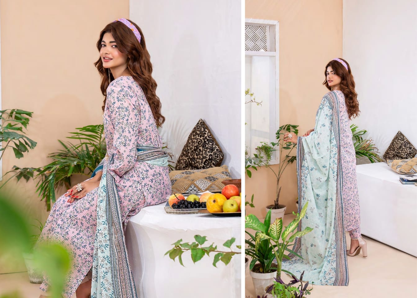 ZESH CAMBRIC DROP-2, 2024 Digital Printed Collection – Latest Winter Suit for Women in Pakistan