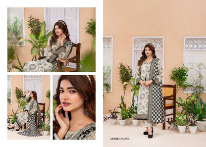 ZESH CAMBRIC DROP-2, 2024 Digital Printed Collection – Latest Winter Suit for Women in Pakistan