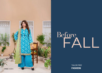 ZESH CAMBRIC DROP-2, 2024 Digital Printed Collection – Latest Winter Suit for Women in Pakistan