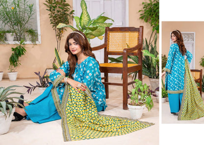 ZESH CAMBRIC DROP-2, 2024 Digital Printed Collection – Latest Winter Suit for Women in Pakistan