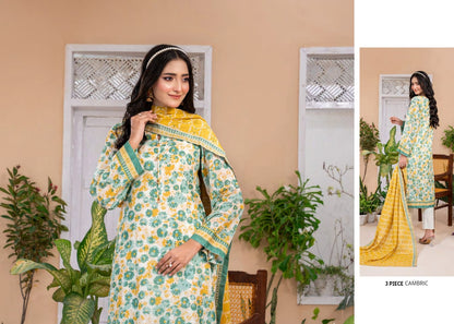 ZESH CAMBRIC DROP-2, 2024 Digital Printed Collection – Latest Winter Suit for Women in Pakistan