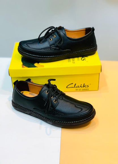 Clark Medicated Real Leather Shoes – Premium Soft Comfort Footwear for Pain Relief | Sizes 40–44 | Pakistan & Worldwide Shipping