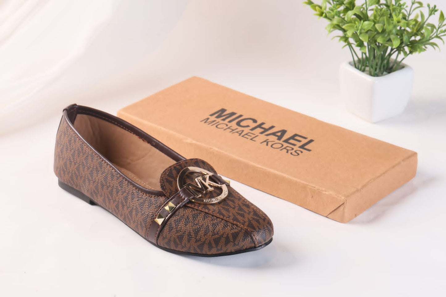 Michael Kors Women’s Casual Pumps | Premium Loafers & Slip-On Shoes | Available in Black, Brown, White