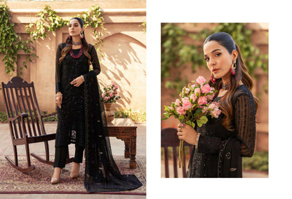 MERAKISH Luxury Unstitched Chiffon Embroidered Wedding Collection Vol-13 2023 | Shahzeb Textile