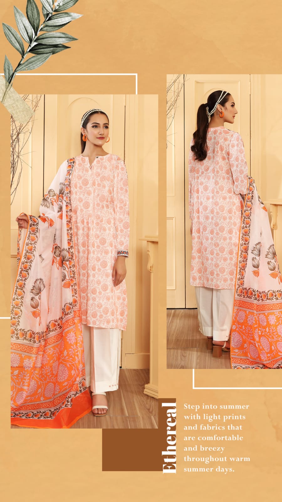 Nishat 3-Piece Printed Lawn Vol-8, 2024 | Original Collection | Stunning Designs