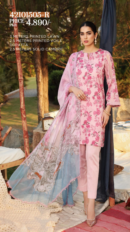 Nishat 3-Piece Printed Lawn Vol-8, 2024 | Original Collection | Stunning Designs