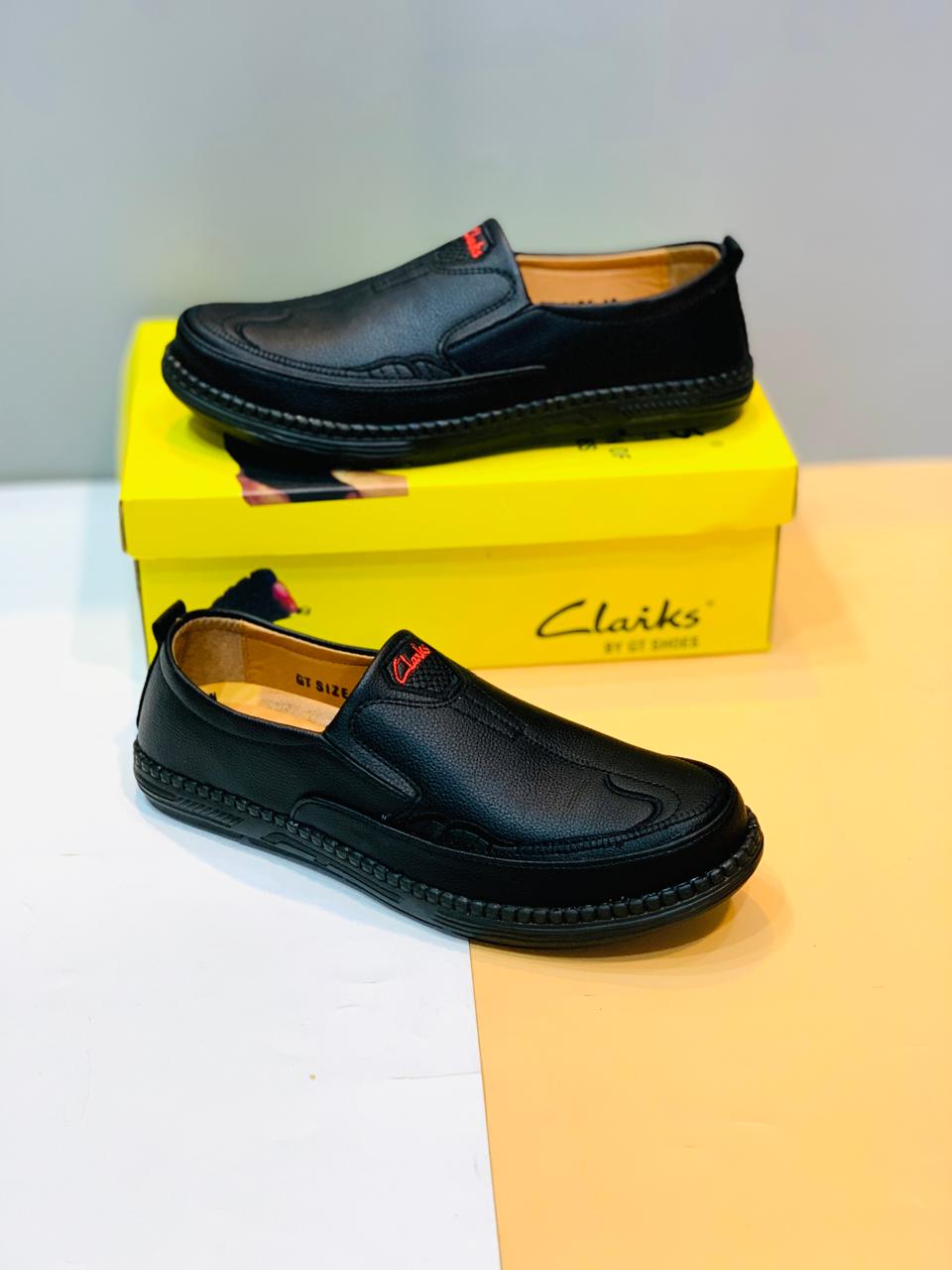 Clark Medicated Leather Shoes – Soft, Comfortable & Durable