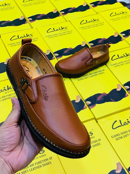 Clark Premium Leather Shoes – Comfort Meets Sophistication