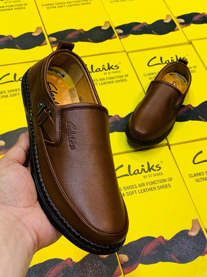 Clark Premium Leather Shoes – Comfort Meets Sophistication