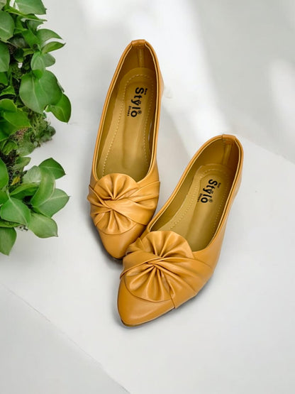 Flat Pumps for Women – Comfortable, Stylish, Non-Slip, Cushioned Footbed, Casual & Elegant Footwear