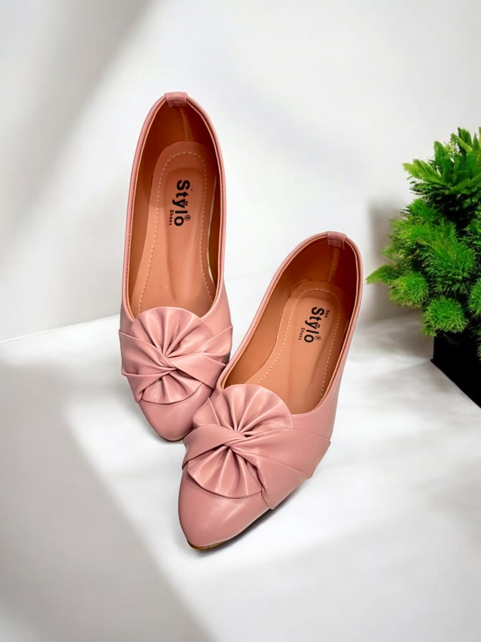 Flat Pumps for Women – Comfortable, Stylish, Non-Slip, Cushioned Footbed, Casual & Elegant Footwear