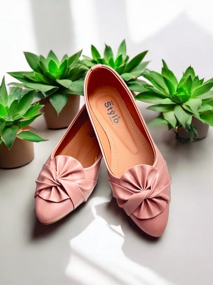 Flat Pumps for Women – Comfortable, Stylish, Non-Slip, Cushioned Footbed, Casual & Elegant Footwear