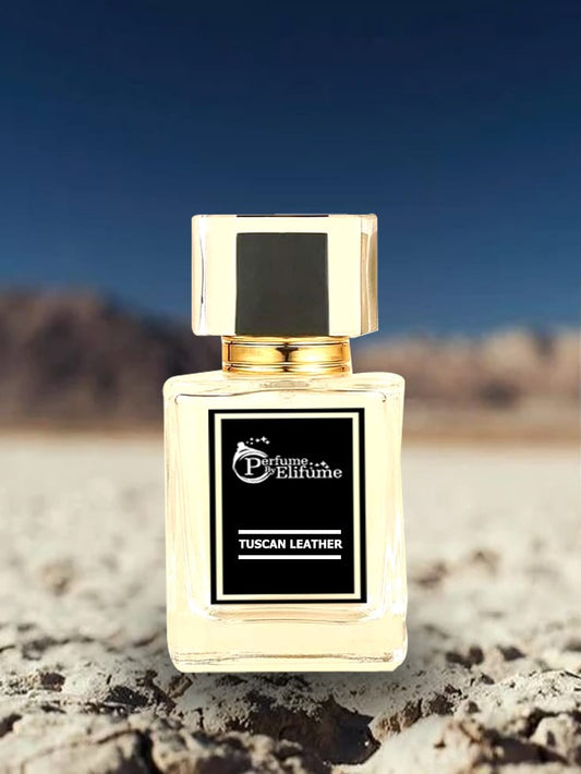 Elifume Tuscan Leather Perfume - Unisex Luxury Fragrance (50ml)