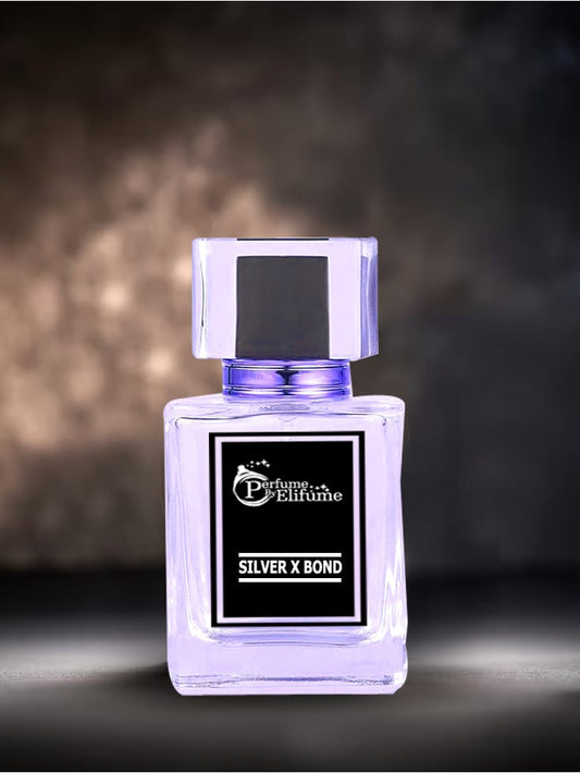 Silver X Bond Perfume - Bold & Elegant Unisex Fragrance (50ml)