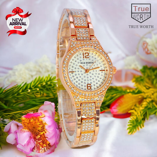 True Worth Women's Elegant Watch