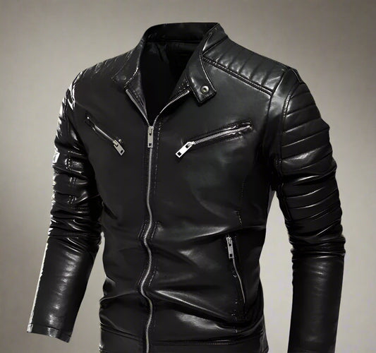 Men’s Original Sheep Leather Jacket – Premium Quality | Medium, Large, X-Large