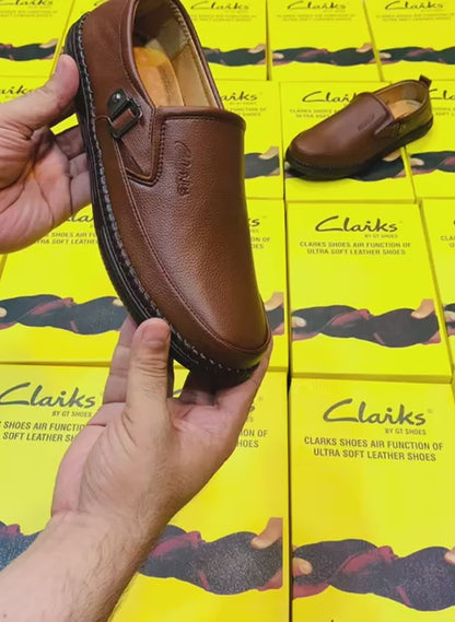 Clark Premium Leather Shoes – Comfort Meets Sophistication