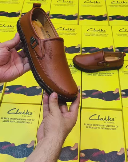 Clark Premium Leather Shoes – Comfort Meets Sophistication